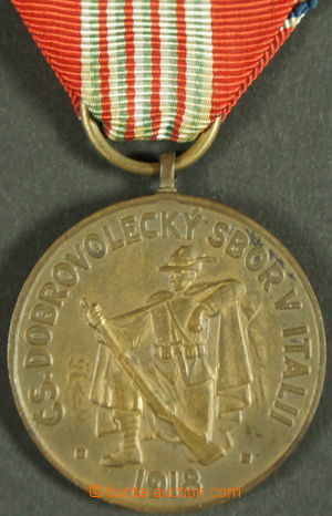 153202 - 1948 Memorial medal Czechosl. dobrovoleckého corps in Italy