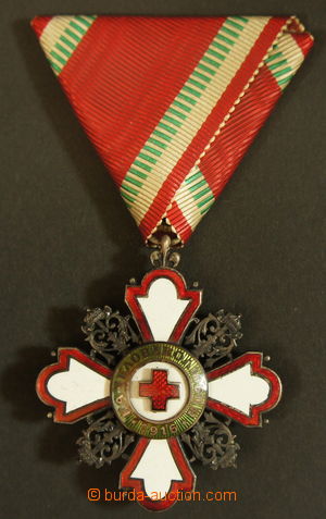 153264 - 1916 Honor order for mercy, 3rd grade on medal ribbon
