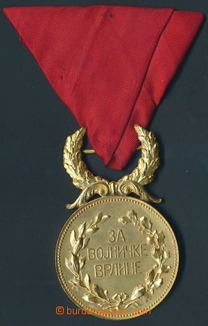 153279 -  Medaile za válečnou chrabrost, s převýšeným věncem, 