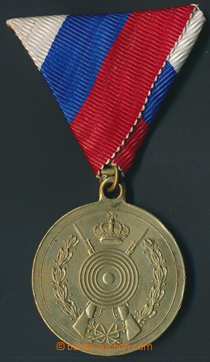 153288 - 1935-1941 Medal Dobromu strelcu, ribbon/band with trikolorou