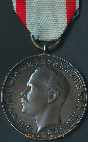 153359 - 1894-1918 HESSENSKO  Ernst Ludwig, Medal of courage; DK 884b