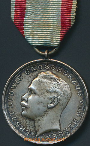 153360 - 1894-1918 HESSENSKO  Ernst Ludwig, Medal after/behind war me