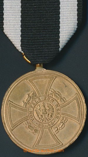 153367 - 1851 Hohenzollernská memorial medals 1848/49; DK 1926