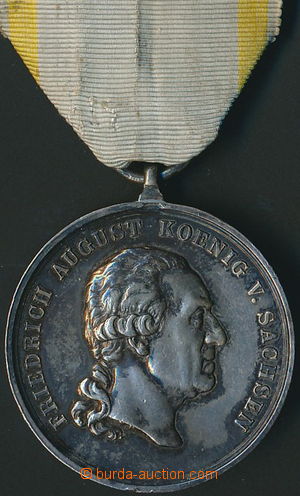 153374 - 1870- Military Order of St. Henry, silver medal; DK 2094