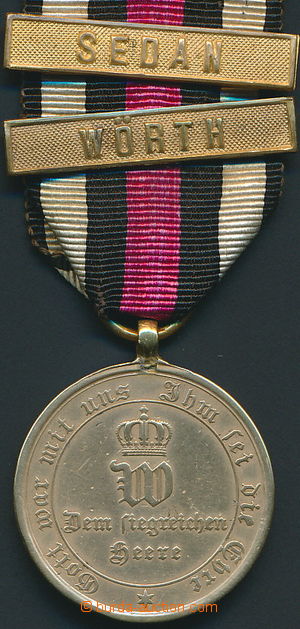 153392 - 1871 Pamětní válečná medaile 1870/1871, z ukořistěné