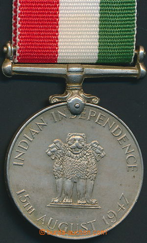 153438 - 1947 INDIE  Medaile vyhlášení nezávislosti 15. srpen 194