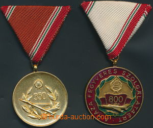 153446 -  Military air medal after/behind 800 odlétaných clock + Mi