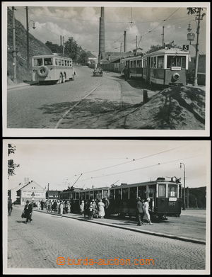 153447 - 1930 HLOUBĚTÍN - HLUBOČEPY, konečné stanice tramvaje li