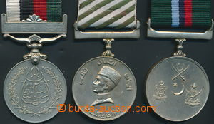 153454 -  PÁKISTÁN  Medaile republiky 1956 + Pamětní medaile na v