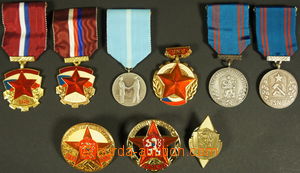 153544 - 1948- [SBÍRKY]  POLICIE  sestava 9ks medailí, obsahuje Odz