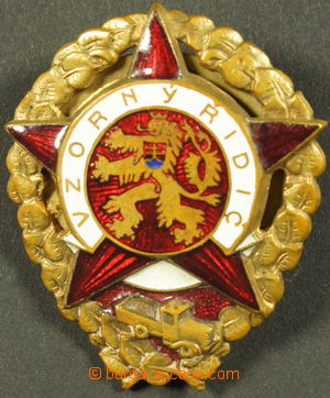 153564 - 1948- čestný odznak Vzorný řidič, č. 01060, Zukov Prah