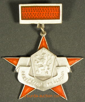 153573 - 1948- odznak Zaslúžilý vynálezca, postříbřený obecn
