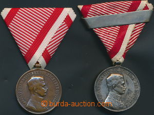 153682 -  Medal Medal of Courage Charles I. silver II. road/class, 2.