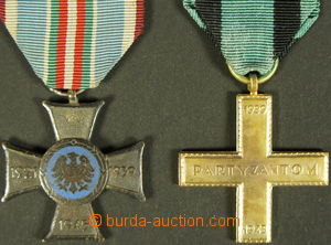153726 - 1944- Partyzánský kříž + Pamětní kříž slezských p