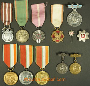153733 - 1944 [SBÍRKY]  sestava 11ks medailí Za dlouholeté manžel