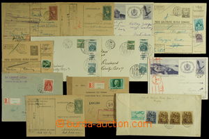153792 - 1938-44 12 entires with cancels annexed Slovak post offices,