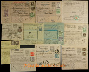 153796 - 1918-19 11 pcs of dispatch-notes franked with Hungarian stam