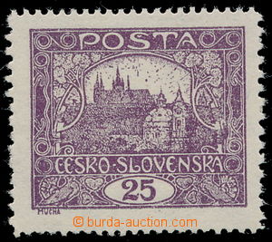 153884 -  Pof.11F IIp, 25h violet, line perforation 13¾; : 11