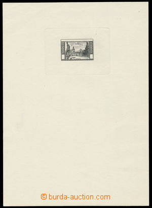 153961 - 1940 HEINZ Bohumil (1894–1940), sheet with black print sta