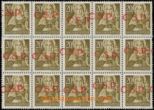 154035 - 1944 RIMAVSKÁ SOBOTA Czechoslovak Post., red Opt on/for Hun