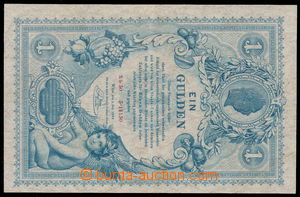 154047 - 1888 1 golden - Ein Guilder, serie Xb50, Pick.A156, lightly 