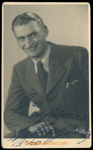 154169 - 1940 BOHÁČ Ladislav (1907-1978), theatre and movie actor, 