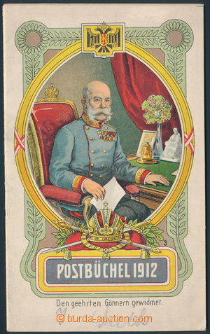 154207 - 1912 AUSTRIA-HUNGARY  POSTAL KNÍŽKA / POSTBÜCHEL 1912, li