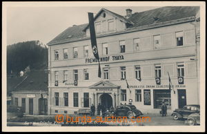 154236 - 1939 VRANOV NAD DYJÍ - čb fotopohlednice, Fremdenhof Thaya