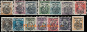 154290 - 1918 Pof.RV119-132, Skalický přetisk, kompletní série; m