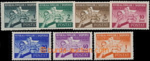 154327 - 1946 Mi.408-414, Balkan Games, complete set; cat. 120€