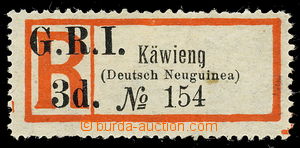 154338 - 1915 AUSTRALIAN OCCUPATION Mi.16dII.; SG.42, Reg label KÄVI
