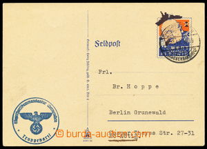 154505 - 1942 VÁLEČNÁ KARIKATURA, dopisnice německé polní pošt