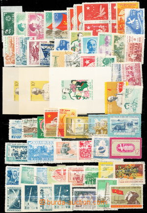 154506 - 1955-63 sestava 110ks známek Vietnamu + Severní Koreje, ř