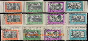 154663 - 1942 BELGIE / VLÁMSKÁ LEGIE Mi.XXI-XXIV  Gentské vydání