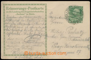 154685 - 1913 ZEPPELIN  přiležitostná celinová pohlednice Vzducho