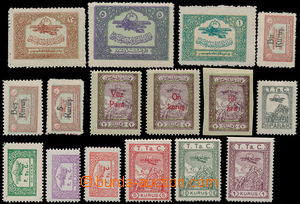 154720 - 1926-1933 příplatkové pro leteckou dopravu, Mi.1-3, 15-18
