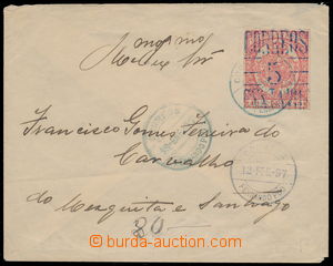 154747 - 1897 dopis ze Santa Isabel (dnes Malabo), vyfr. přetiskovou