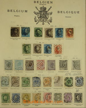 154768 - 1849-1880 [COLLECTIONS]  very old collection, contains stamp