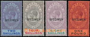 154913 - 1912 SG.76s-85s, kompletní série Jiří V. ½P až 1 L