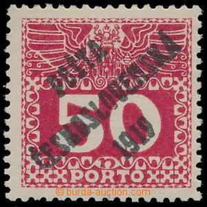154961 - 1919 Pof.71, Postage due stmp - big numerals 50h, very fine 