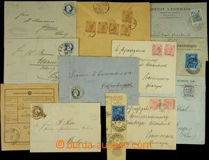 155131 - 1870-1910 LEVANTA sestava 10ks dopisů, z toho 4ks 1867 10Sl