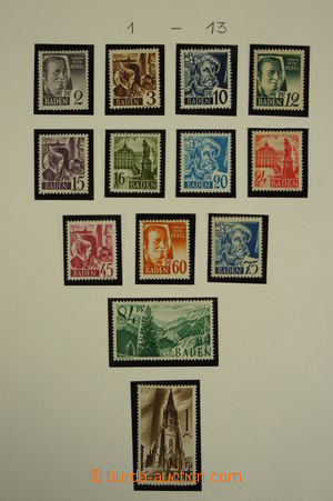 155198 - 1945-2000 [COLLECTIONS] FRG + ZONES, very nice basic collect