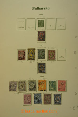 155220 - 1879-1938 [SBÍRKY] menší sbírka známek Bulharska, včet