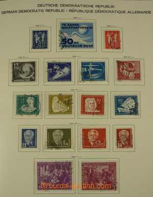 155223 - 1949-84 [COLLECTIONS]  almost complete collection of GDR, ma