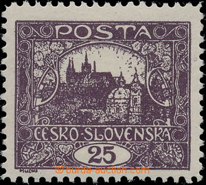 155315 -  Pof.11Da, 25h black-violet, line perforation 11½;; c.v