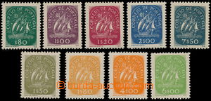 155371 - 1948-1949 Mi.725-729, Caravels 0,80E-7,50E + Mi.744-747, 1,5
