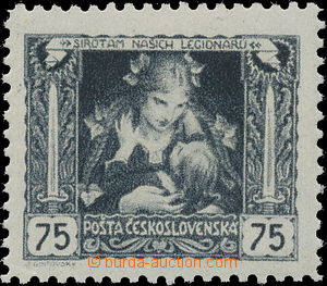 155407 -  Pof.30F, Mother and Child 75h grey, line perforation 11