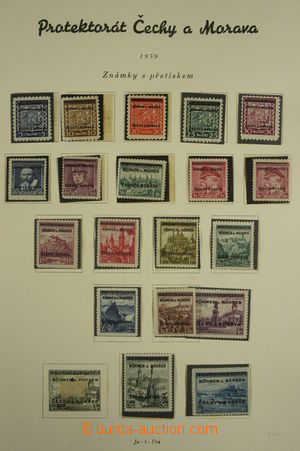 155510 - 1939-1945 [COLLECTIONS]  basic collection of stamps BOHEMIA-