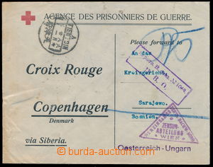 155748 - 1917 dopis Pomocné akce Červeného kříže pro německé 