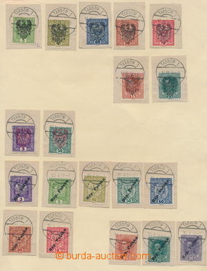 155758 - 1918 TARNÓW  revolutionary Opt on Austrian stamps, 2nd issu